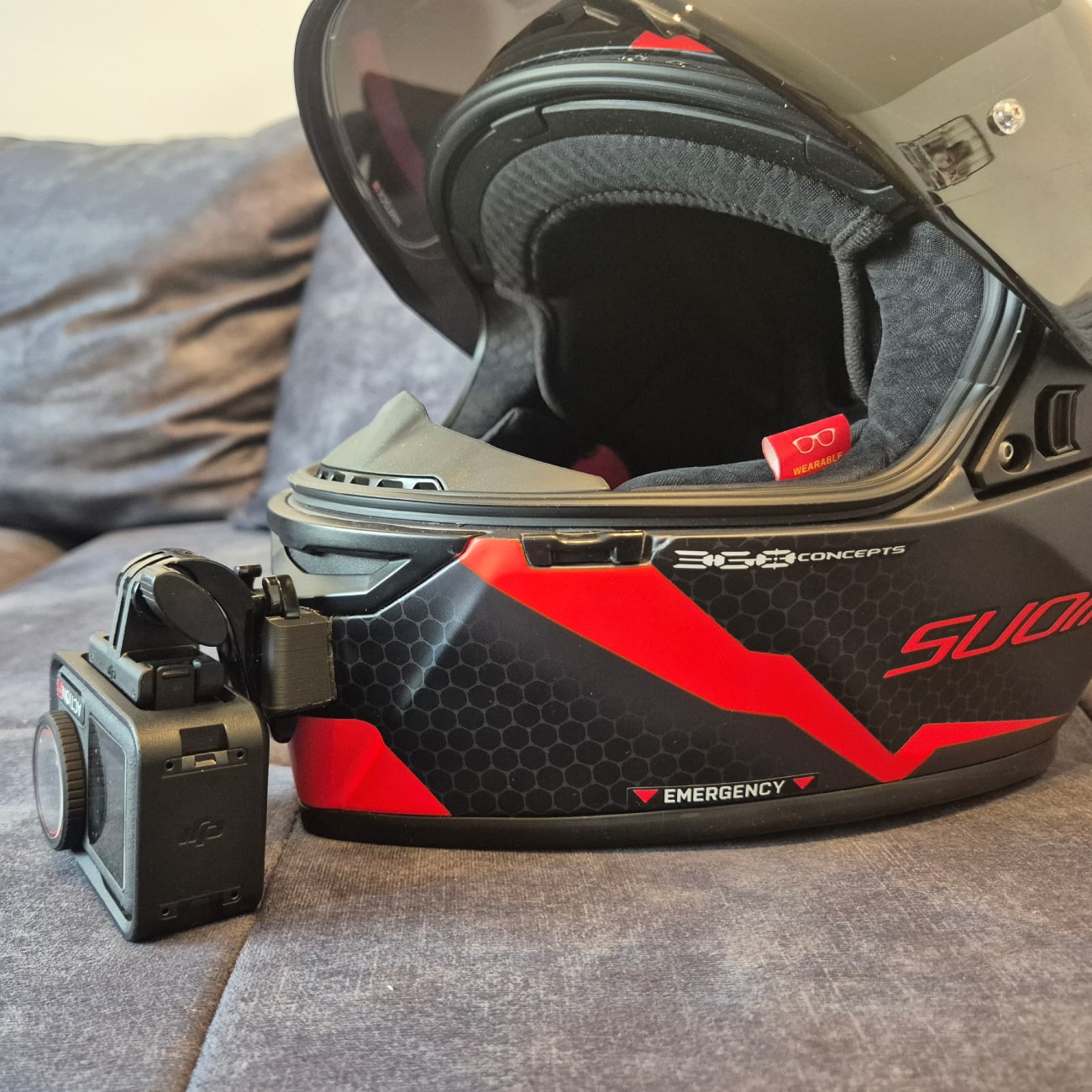 SUOMY Track-1 kameros laikiklis - Image 2